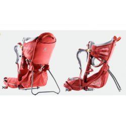 Deuter Kid Comfort Active SL Baby carrier backpack Polyamide Red