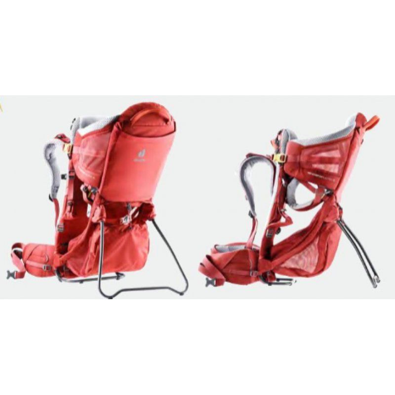 Deuter Kid Comfort Active SL Sac à dos porte-bébé Polyamide Rouge