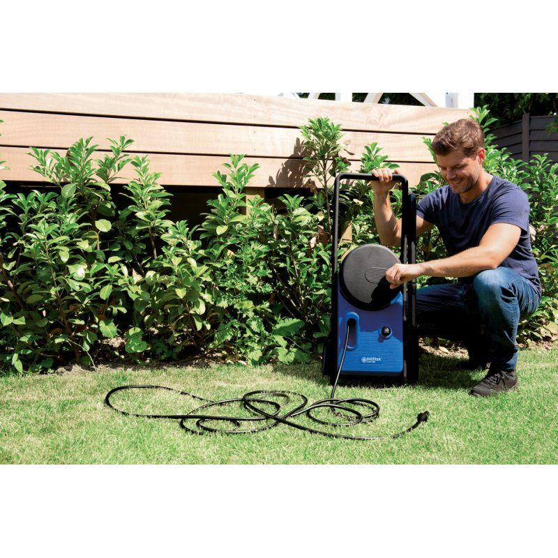 Nilfisk Core 150-10 PowerControl pressure washer Upright Electric 468 l/h 2000 W Black, Blue