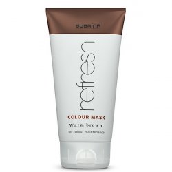 Masca nuantatoare Subrina Professional Refresh Warm Brown, Saten Cald, 150ml