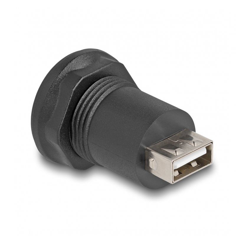 DeLOCK 66742 cable gender changer USB Mini-B USB-A Black