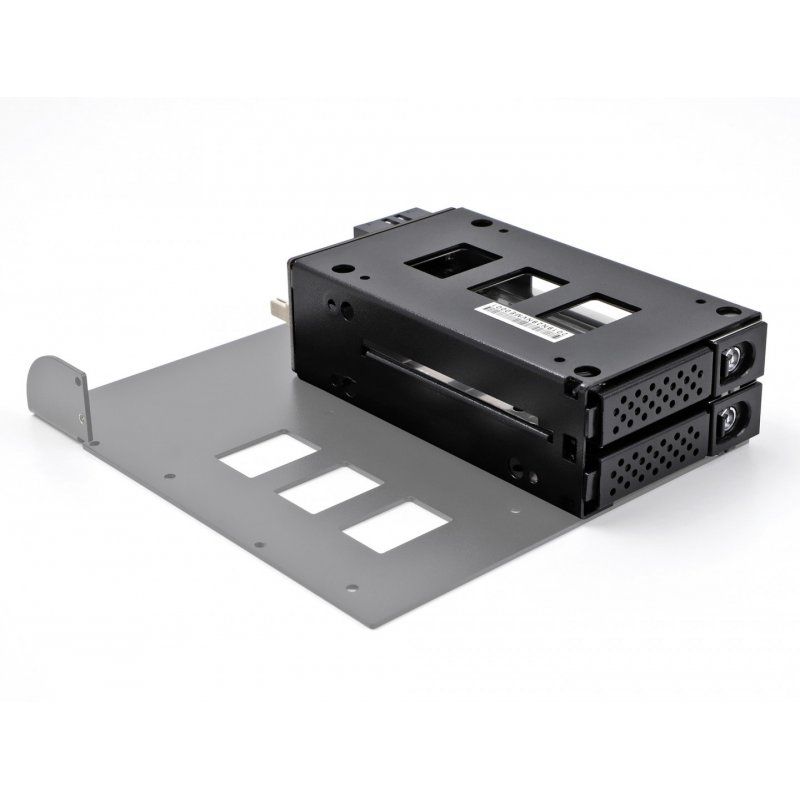 Slim Bay Wechselrahmen für 2 x 2.5? U.2 NVMe SSD