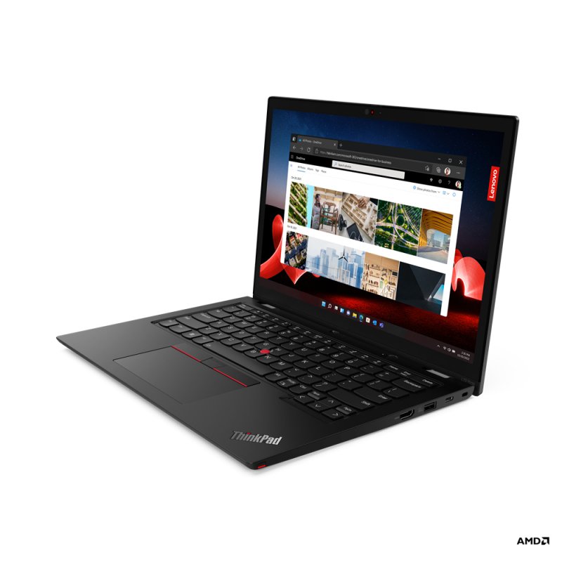Lenovo ThinkPad L13 Hybride (2-en-1) 33,8 cm (13.3") Écran tactile WUXGA AMD Ryzen™ 7 PRO 7730U 32 Go DDR4-SDRAM 1