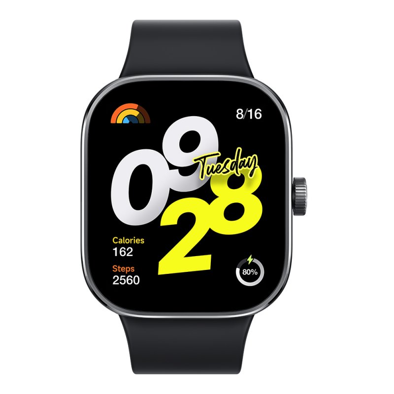 Xiaomi BHR7854GL smartwatche et montre de sport 5 cm (1.97") AMOLED Numérique 450 x 390 pixels Écran tactile Noir