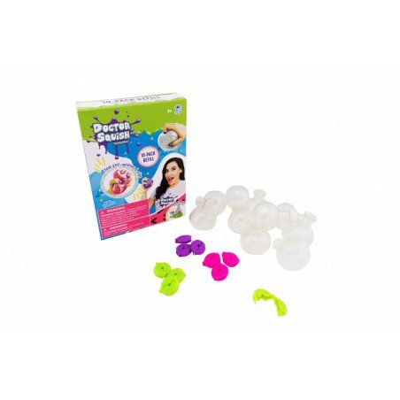 STOCK8 - Doctor Squish - Squishy Pack Refill V2 10 Balloons Clips (38687)