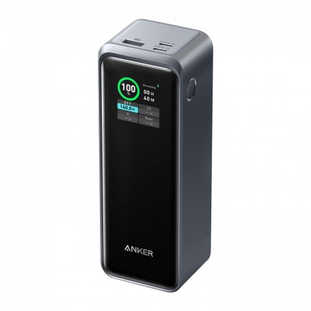 Anke Prime PowerBank 27.650mAh (250W) schwarz 2x USB-C 1x USB-A inkl. Display black