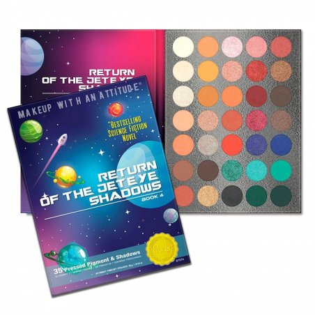 Rude Cosmetics - 35 Eyeshadow Palette - Return Of The Jet