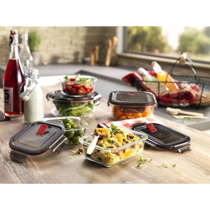 ZWILLING 39506-006-0 food storage container Square Box 1.1 L Black Transparent 1 pc(s)