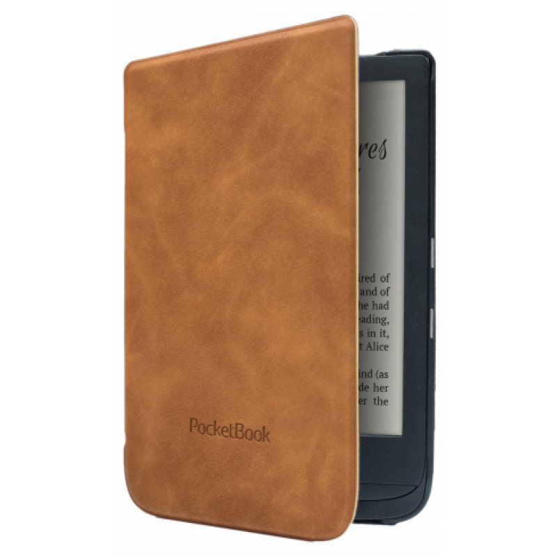 PocketBook WPUC-627-S-LB e-book reader case 15.2 cm (6 ) Folio Brown