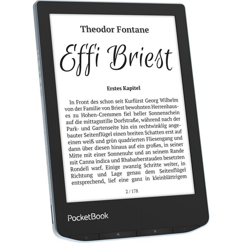 PocketBook Verse e-book reader 8 GB Wi-Fi Black, Blue