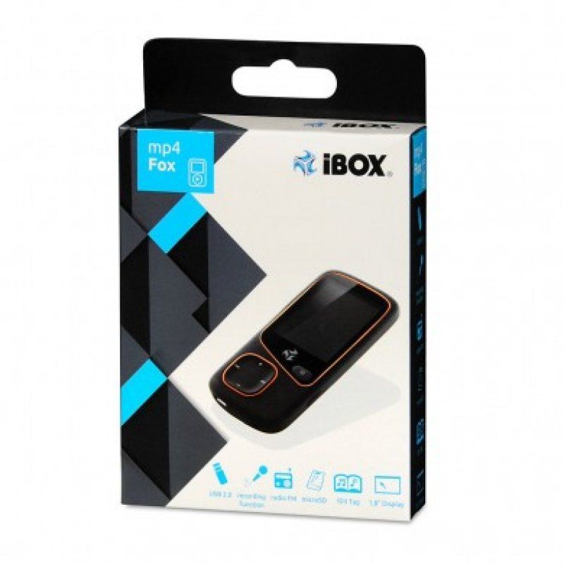iBox IMP34V1816BK lecteur et enregistreur MP3/MP4 Lecteur MP4 4 Go Noir