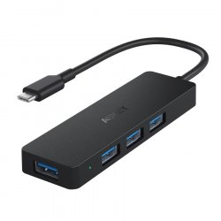 AUKEY CBC64 Avec fil USB 3.2 Gen 2 (3.1 Gen 2) Type-C Noir