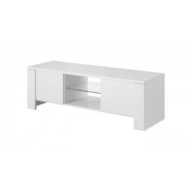 Cama TV stand WEST 42/130/42 white/white matt