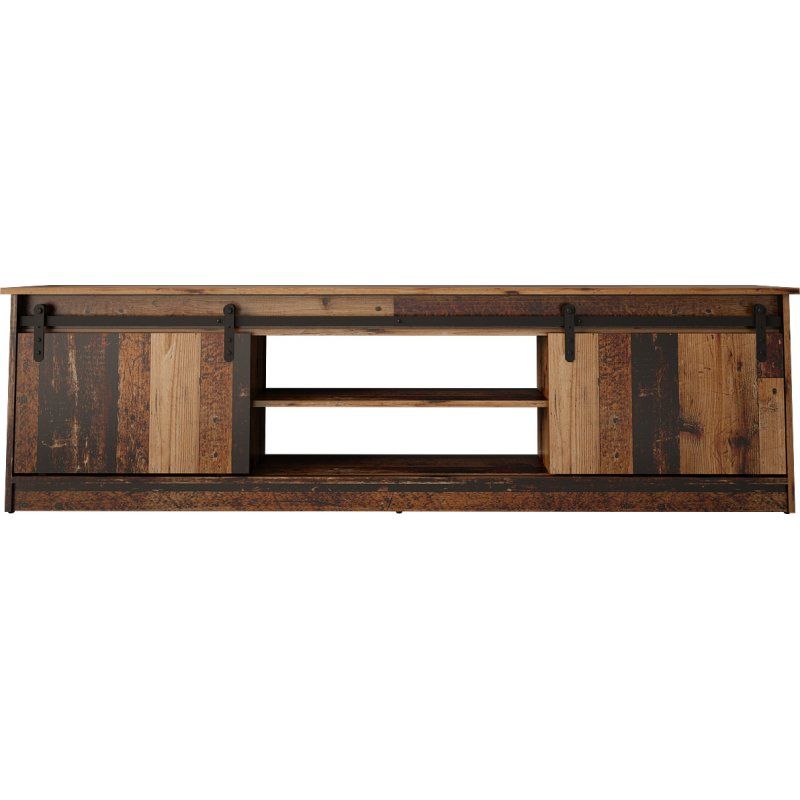 Cama RTV GRANERO 200x56.7x35 old wood cabinet