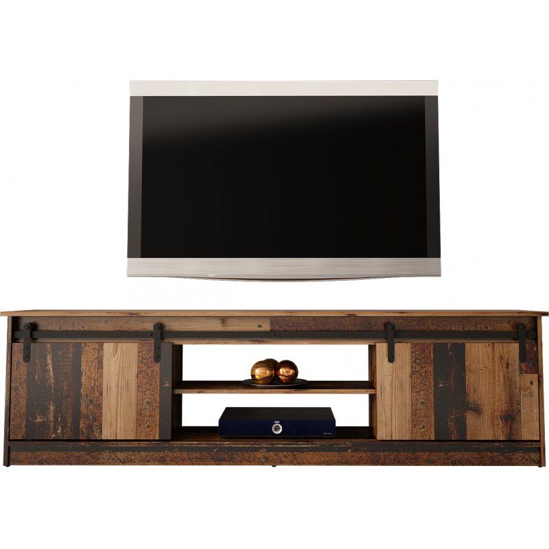 Cama RTV GRANERO 200x56.7x35 old wood cabinet