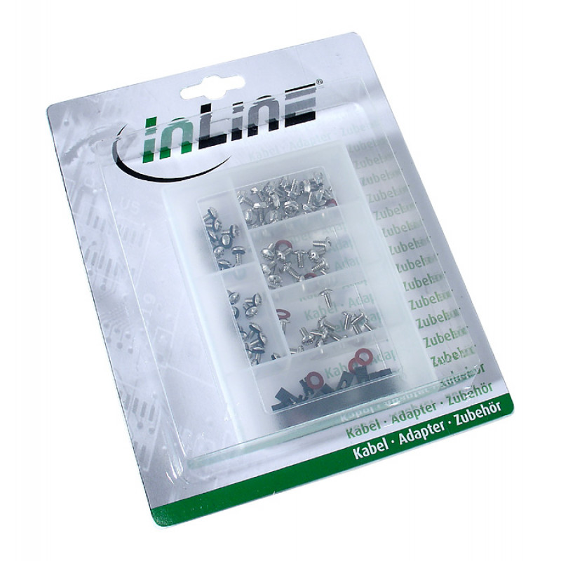 InLine compatible PC-Schraubenset, 94-teilig