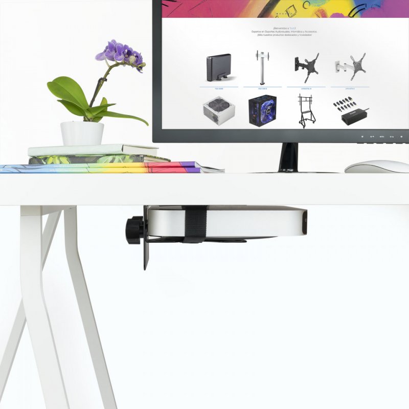 TooQ TCCH0001-B All-in-One PC/workstation mount/stand 5 kg Black