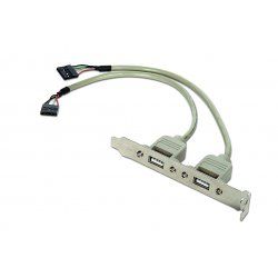 Gembird CCUSBRECEPTACLE interface cards/adapter Internal USB 2.0