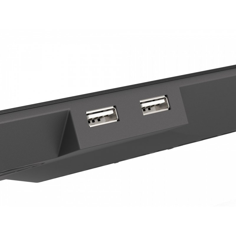 GENESIS Oxid 450 système de refroidissement pour ordinateurs portables 39,6 cm (15.6") 2400 tr/min Noir