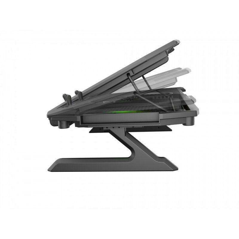 GENESIS Oxid 850 système de refroidissement pour ordinateurs portables 43,9 cm (17.3") 2500 tr/min Noir