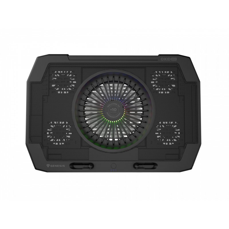 BASE REFRIGERADORA GENESIS OXID 850 RGB PARA PORTATIL 15.6"-17.3" USB