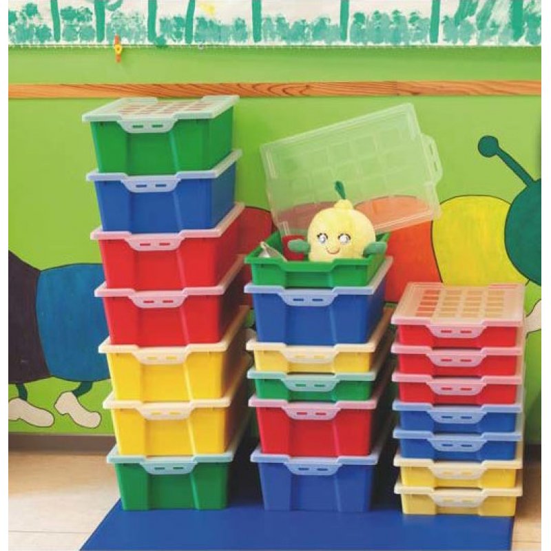 CAJA DE PLASTICO MULTIUSO CD/DVD 18L