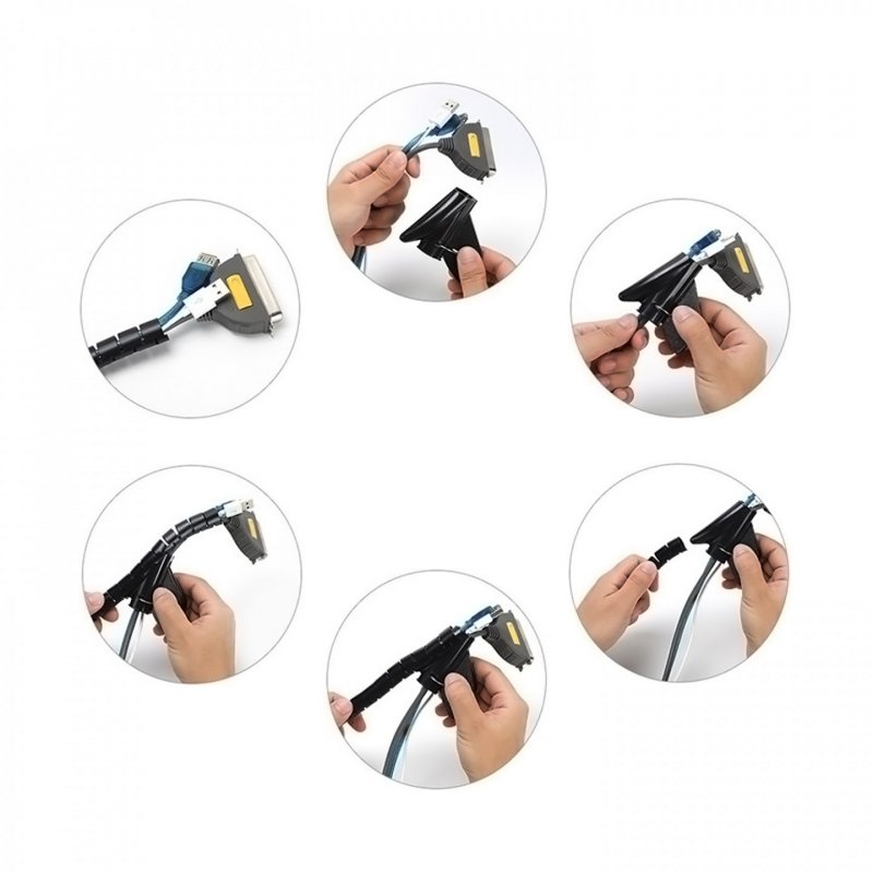 AISENS A151-0604 manchon de câble Noir