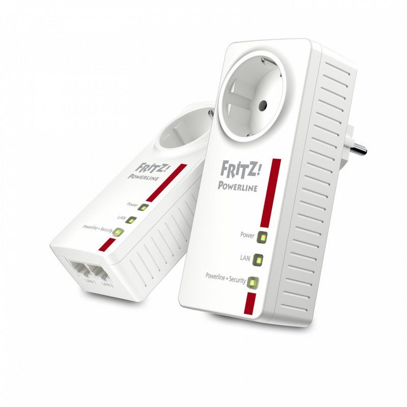 POWERLINE FRITZ 1220E INTERNATIONAL AC1200 SET 2 UDS ENCHUFE