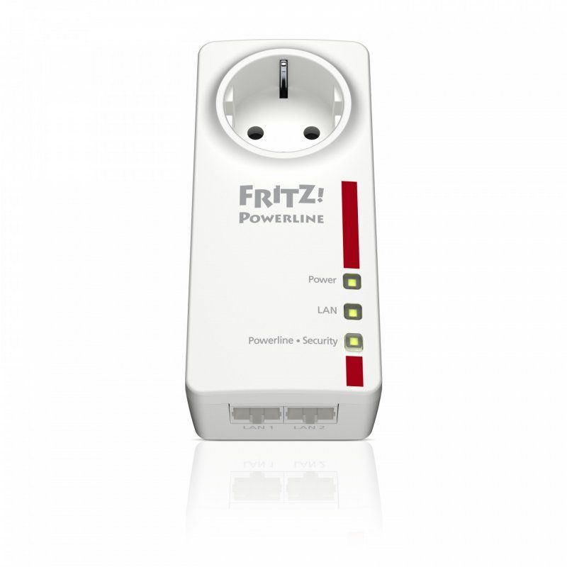 FRITZ!Powerline 1220E 1200 Mbit/s Ethernet/LAN Blanc 2 pièce(s)