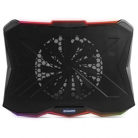 NOX PRO laptop cooling pad 43.9 cm (17.3") 800 RPM Black