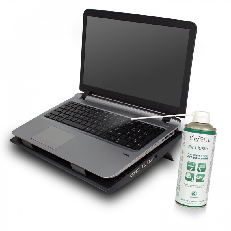 Ewent EW5601 kit de nettoyage pour ordinateur Endroits difficiles à atteindre Nettoyeur à air comprimé pour