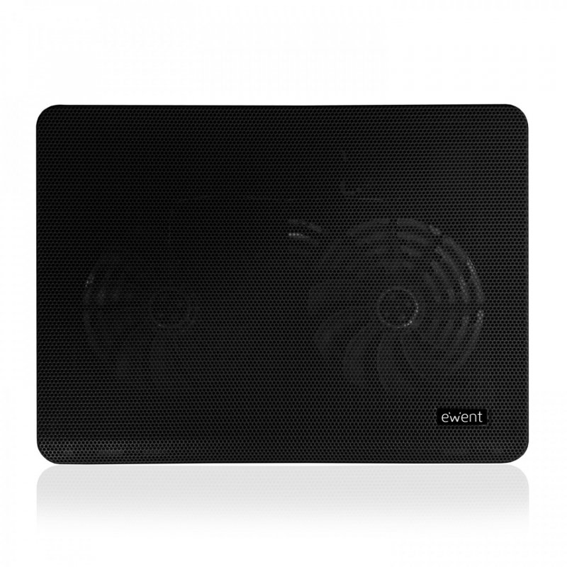 Ewent EW1256 système de refroidissement pour ordinateurs portables 43,2 cm (17") 1000 tr/min Noir