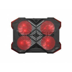 GENESIS Oxid 260 laptop cooling pad 43.9 cm (17.3") 1010 RPM Black, Red