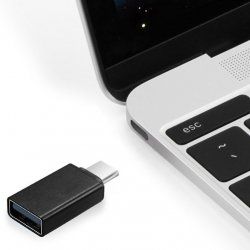 Gembird A-USB2-CMAF-01 changeur de genre de câble USB Type-C USB Type-A Noir