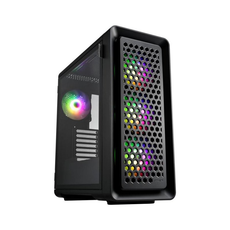 FSP Fortron CUT593P E-ATX Ultra Tower 3xARGB BLACK