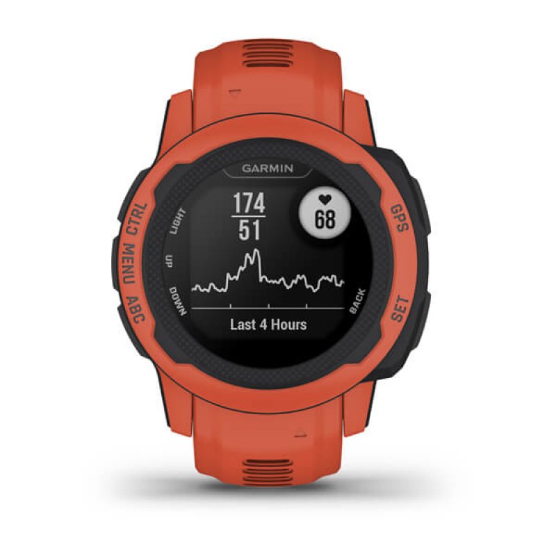 Garmin Instinct 2S 2.01 cm (0.79 ) MIP 40 mm Digital 156 x 156 pixels Orange GPS (satellite)
