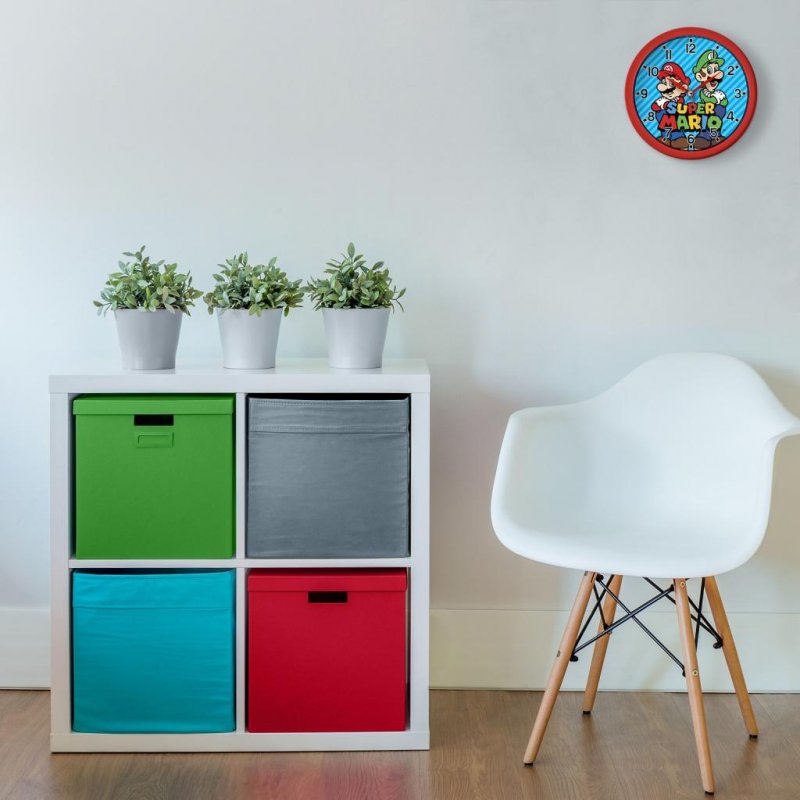 SUPER MARIO - Horloge Murale - 24cm