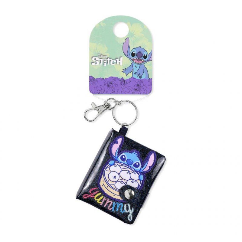 STOCK1 - STITCH - Yummy - Mini Notebook Porte-Clés