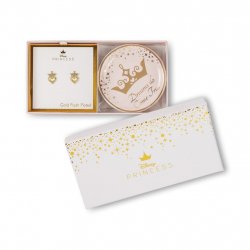 PRINCESSES - Gift Box - Boucles d'Oreilles Plateau à Bijoux