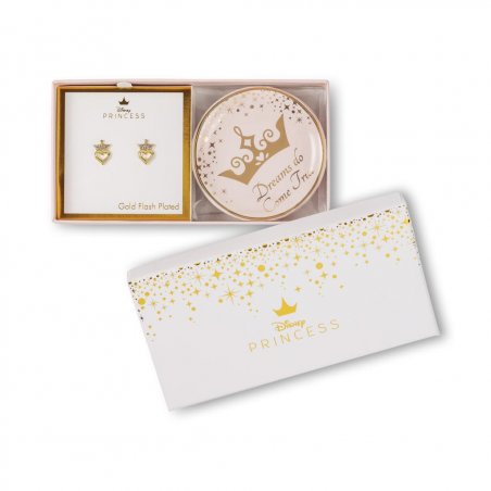 PRINCESSES - Gift Box - Boucles d'Oreilles Plateau à Bijoux