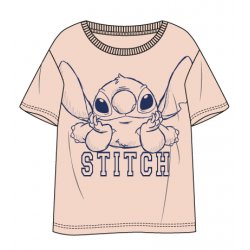 LILO & STITCH - Stitch - T-Shirt Unisex Rose (XL)