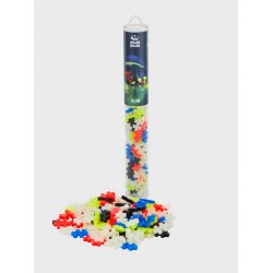 Plus-Plus - Glow mix / 100 pcs Tube (4282)