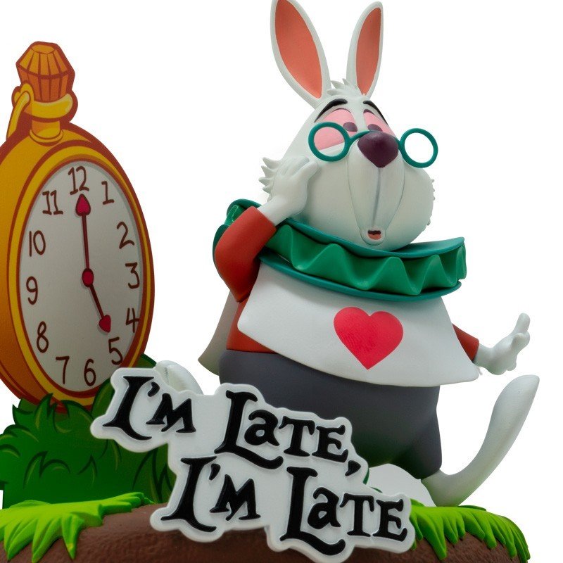 DISNEY - Figurine White rabbit x2