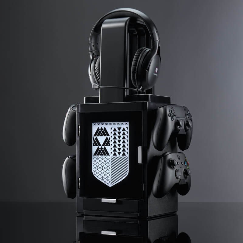 Numskull - Meuble de rangement lumineux inspiré du logo de Destiny pour gamer