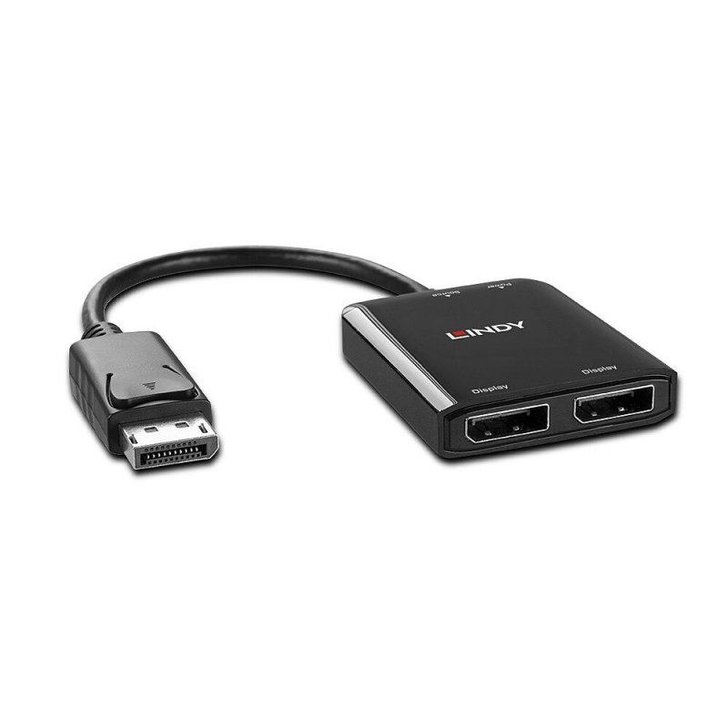 LINDY 2 Port DisplayPort 1.2mST Hub