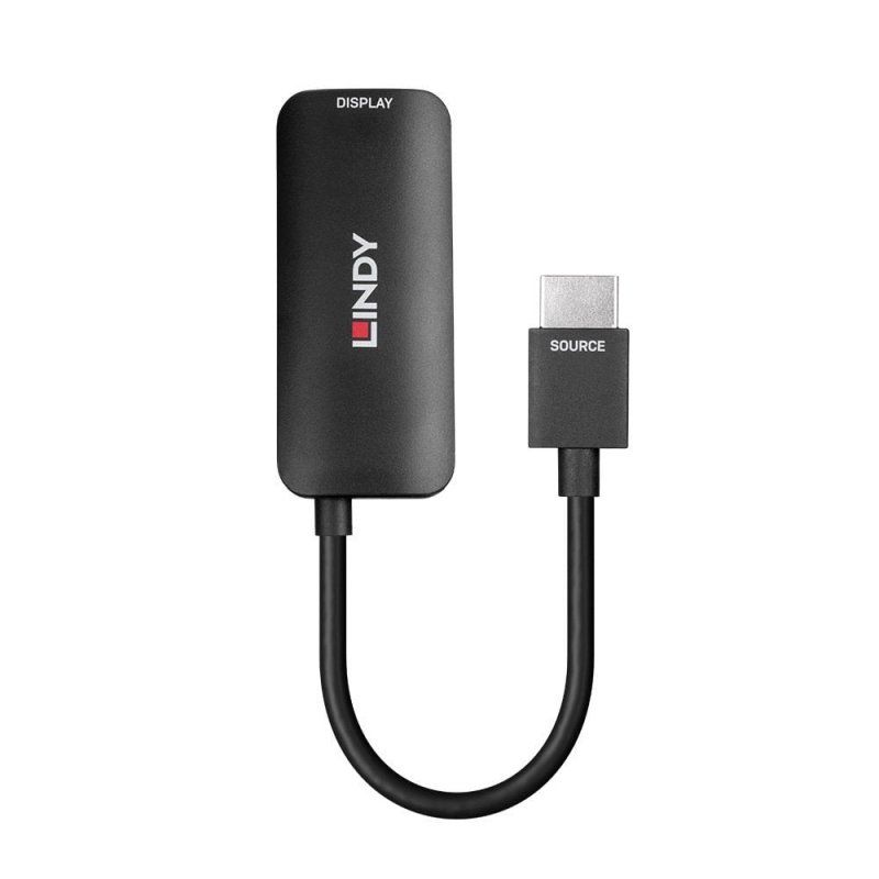 Lindy 38329 câble vidéo et adaptateur 0,157 m HDMI Type A (Standard) DisplayPort Noir