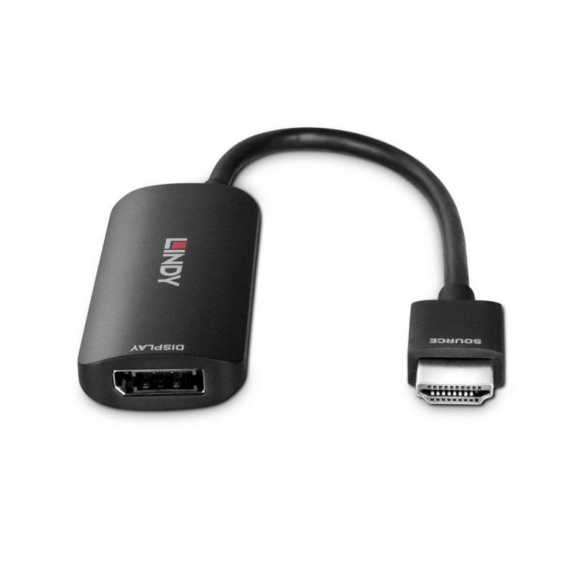 Lindy 38329 câble vidéo et adaptateur 0,157 m HDMI Type A (Standard) DisplayPort Noir