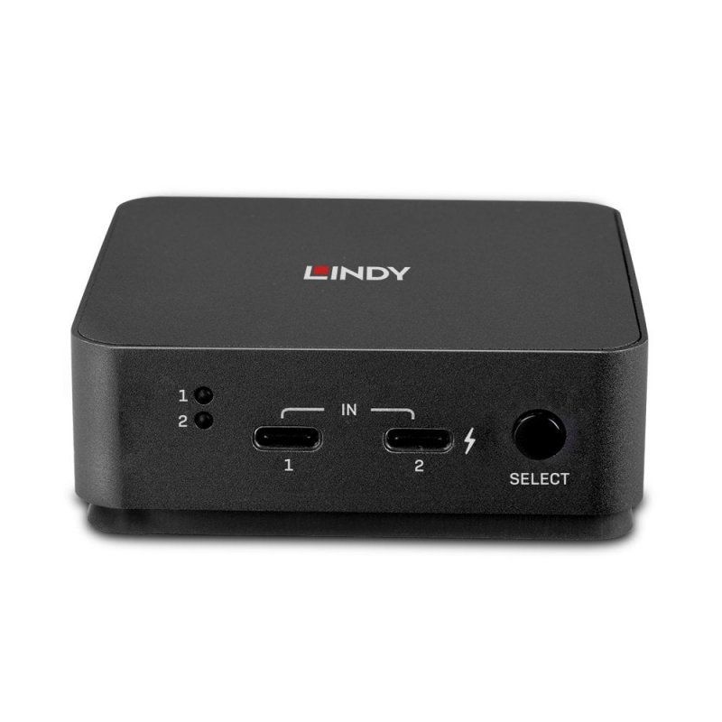 LINDY 2 Port Type C Dual HDMI 4K60 KVM