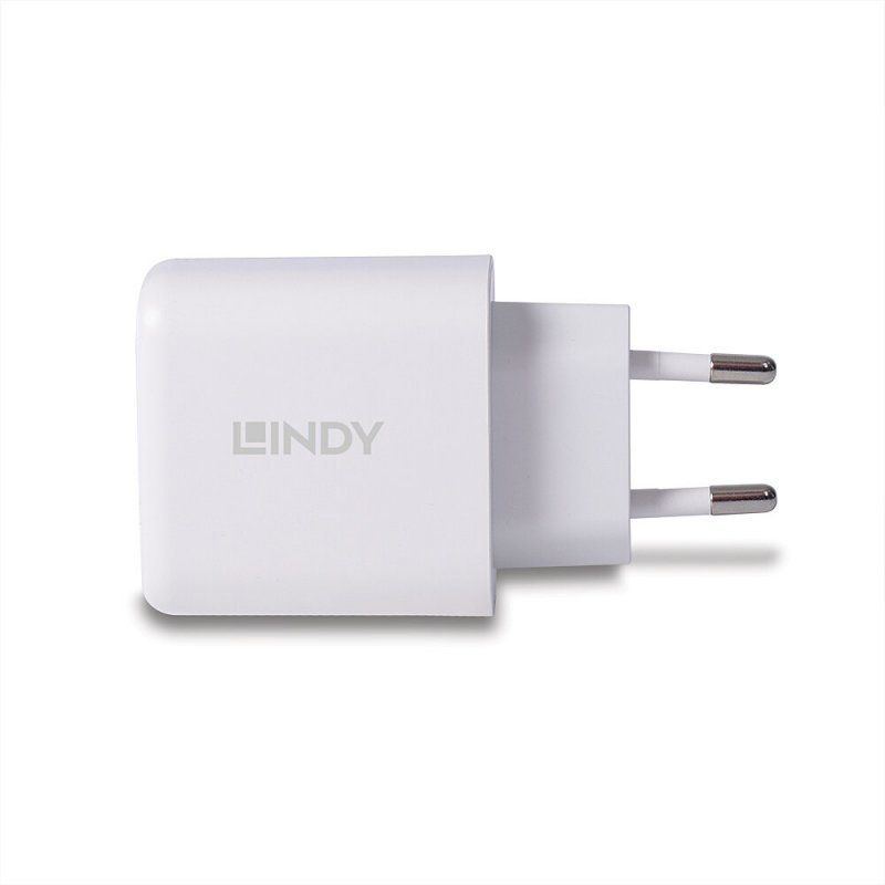 Lindy 73428 chargeur d'appareils mobiles Universel Blanc Secteur Charge rapide Intérieure