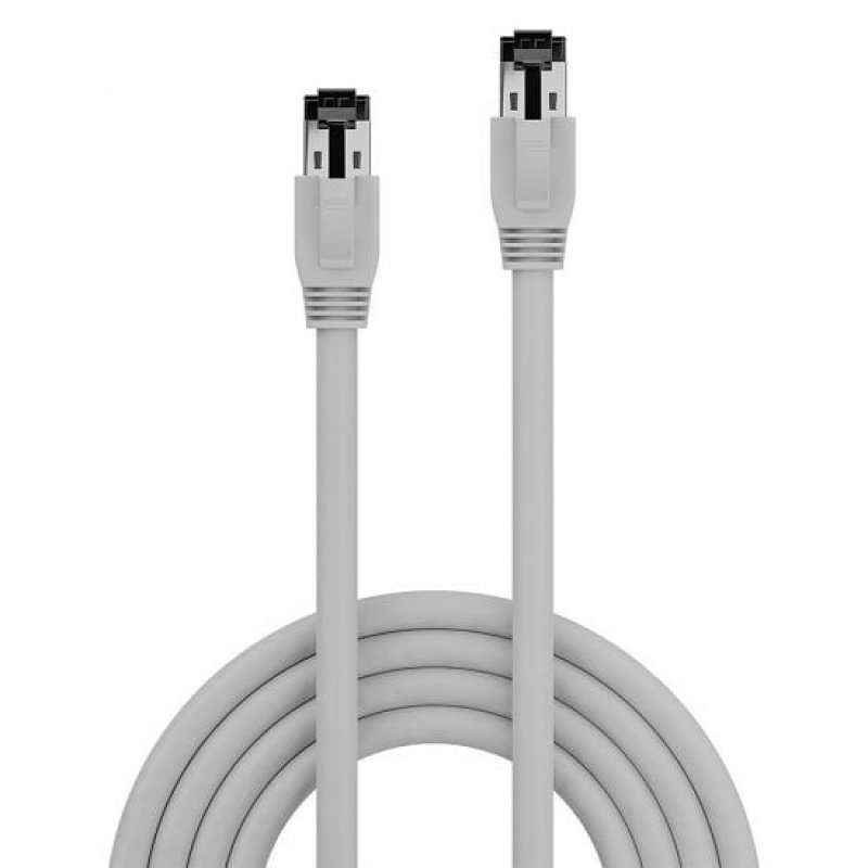 LINDY 1.5m Cat.8.1 S/FTP LSZH Cable Grey